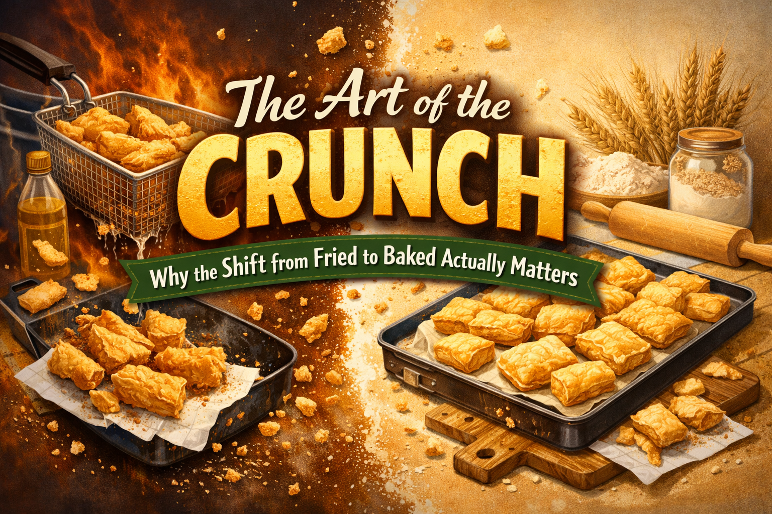 The Art of the Crunch: Why the Shift from Fried to Baked Actually Matters