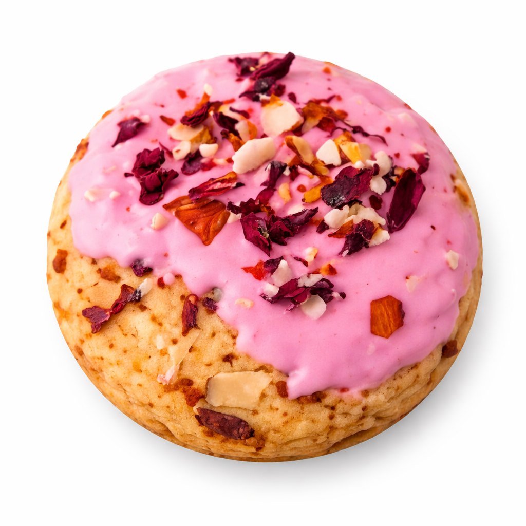 Rosalina Bites (Rose Almond Cookies)