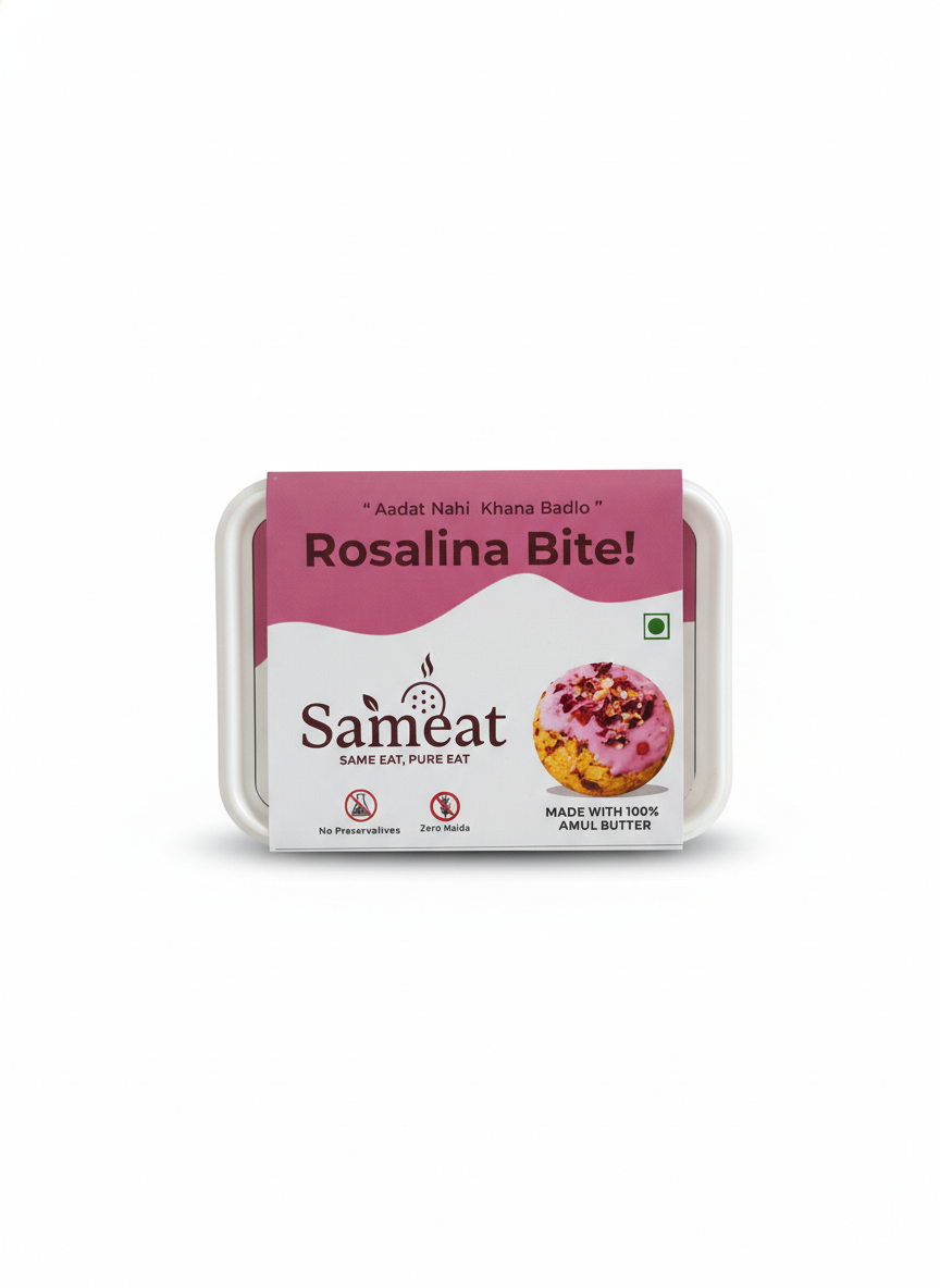 Rosalina Bites (Rose Almond Cookies)